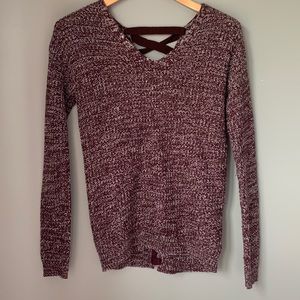 70% off Lace Down Sweater